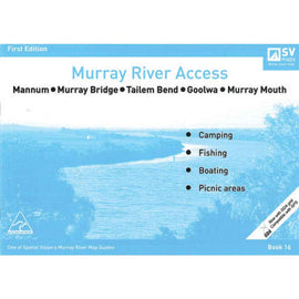 Murray River Access #16 Mannum to Murray Mouth Map