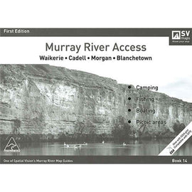 Murray River Access #14 Waikerie to Blanchtown Map