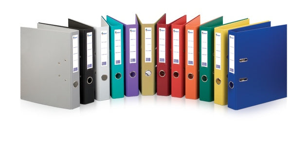 Lever arch file PP A4 50mm, Red FO20011