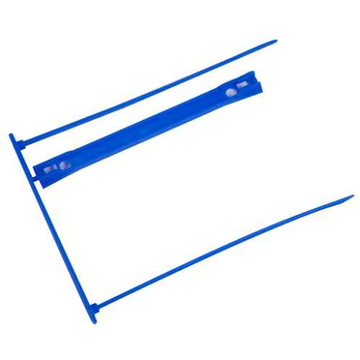 Clip d'archives Forpus, plastique, bleu (100) 0824-007