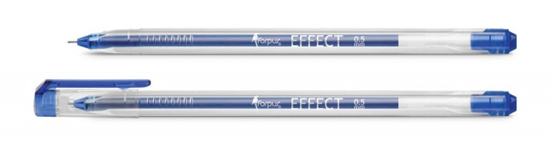 Stylo gel effect forpus 05 mm bleu