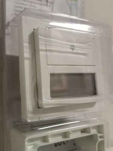 Minuterie de retour client Ecost avec compte à rebours et fonction aléatoire, minuterie hebdomadaire numérique encastrée pour