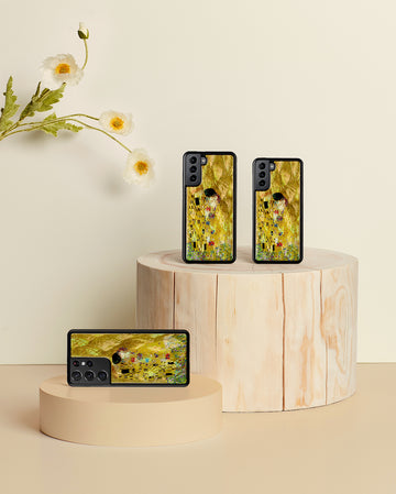 Coque ikins pour samsung galaxy s21+ kiss black