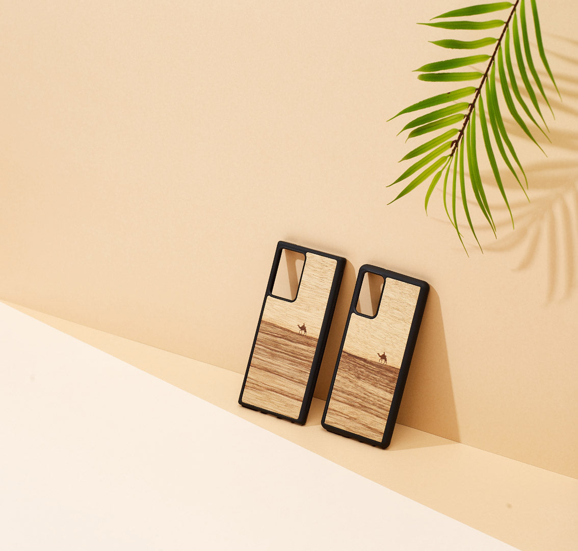 Coque MAN&WOOD pour Galaxy Note 20 Ultra noir terra