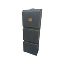 Prestige water  amsterdam gris  100l  récupérateur d'eau de pluie