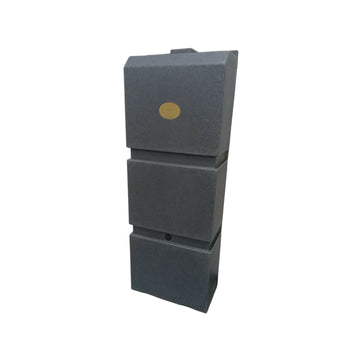 Prestige water  amsterdam gris  100l  récupérateur d'eau de pluie