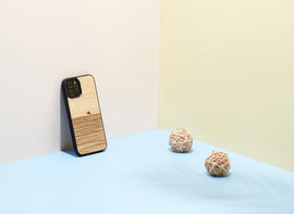 Coque MAN&WOOD pour iPhone 12 Pro Max noir terra