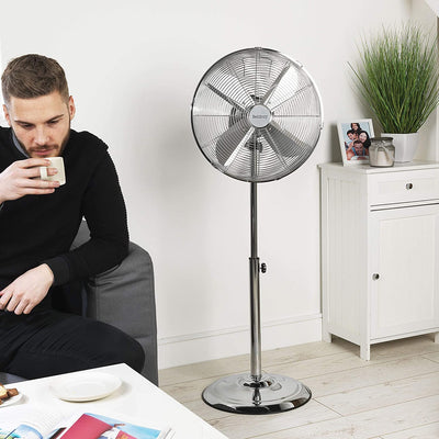Ventilateur sur pied chromé Beldray EH3263VDE