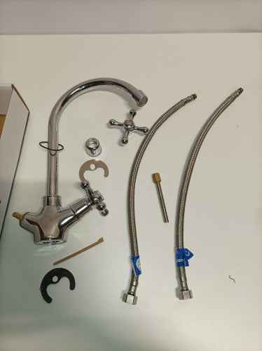 Retour client Ecost DP bath GCC005 Mitigeur d'évier série Almendro Chrome/Argent