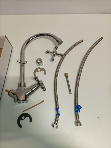 Retour client Ecost DP bath GCC005 Mitigeur d'évier série Almendro Chrome/Argent