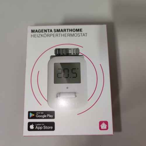 Ecost customer return Telekom Smarthome Radiator Thermostat with LCD Display White