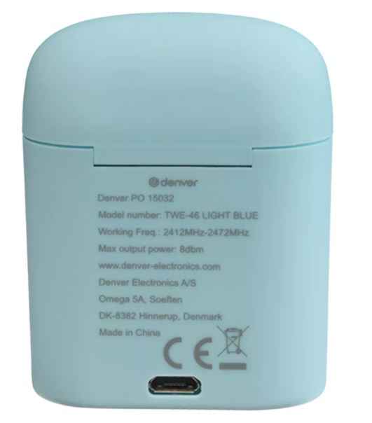 Denver TWE-46 Bleu clair