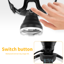 Lampe frontale à led boruit yhx-1030 avec sifflet sos