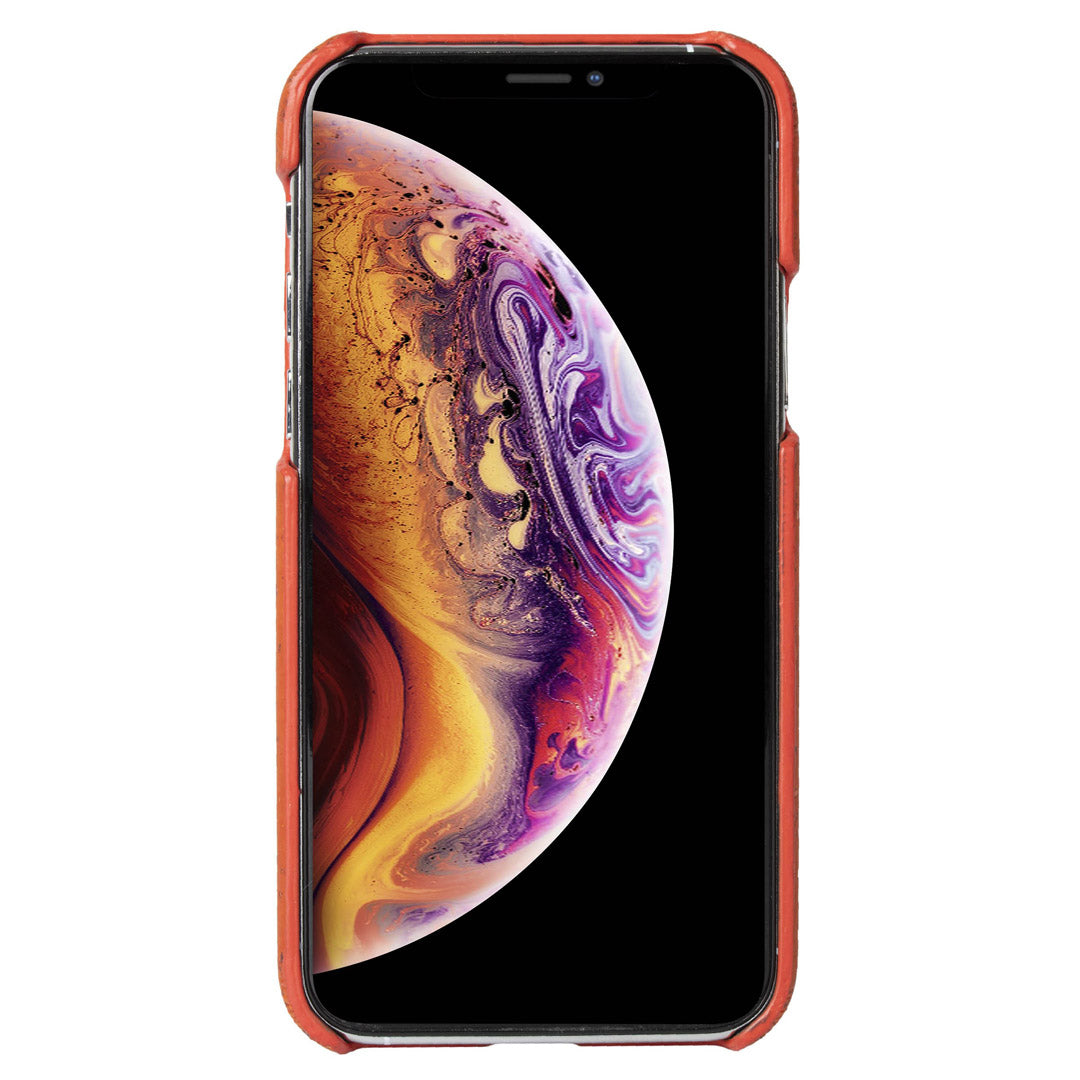 Coque Krusell Birka pour iPhone 11 Pro Max, couleur rouille