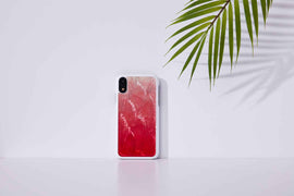 Coque iKins pour iPhone XR, rose, lac et blanc