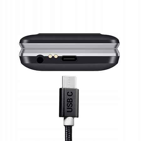 myPhone Tango | LTE | Black | 2.4 + 1.77 " | TN | 64 MB | 128 MB | Dual SIM | Nano SIM | Bluetooth | 5.1 | USB version Type-C | Built-in camera | Main camera resolution 2.0 MP | 1400 mAh
