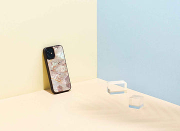 iKins case for Apple iPhone 12 mini pink marble