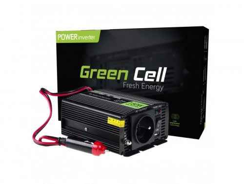Strāvas pārveidotājs Green Cell 12V to 230V 150W/300W Modified Sine Wave