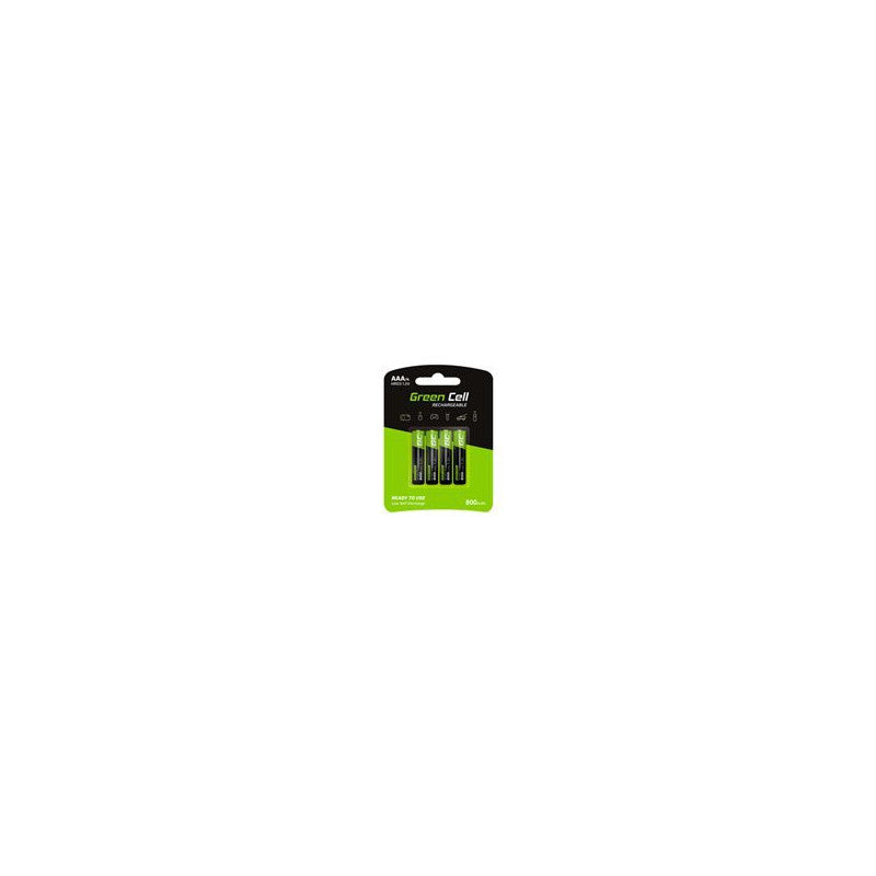 Pile domestique green cell gr04 pile rechargeable aaa nickel-métal hydrure nimh