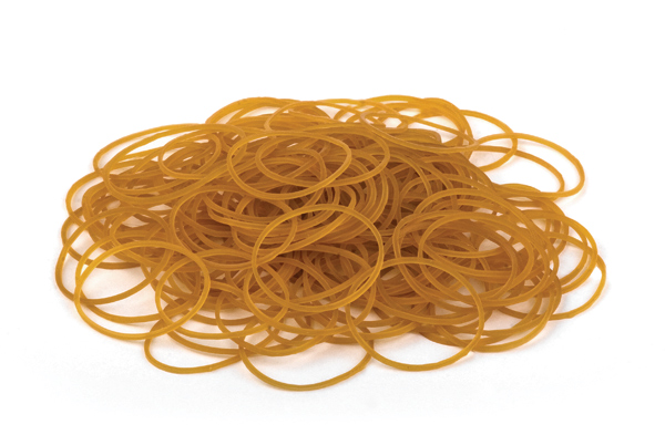 Élastique Forpus Ø 60 mm, couleurs naturelles, 1 kg, 60 % caoutchouc
