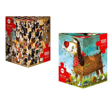Heye Degano Triangular Jigsaw Puzzle 1000pcs - 0