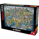 Anatolian The Puzzle of the World 3000pcs-16