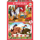 Educa Puzzle Collection 2 sets with 48pcs-2