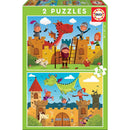 Educa Puzzle Collection 2 sets with 48pcs-4