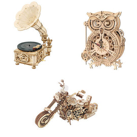 Robotime Mechanical Gears 3D Wooden Puzzle