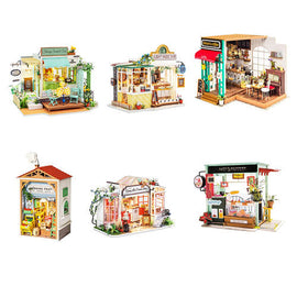 Robotime DIY Miniature Shop Model Kit - 0