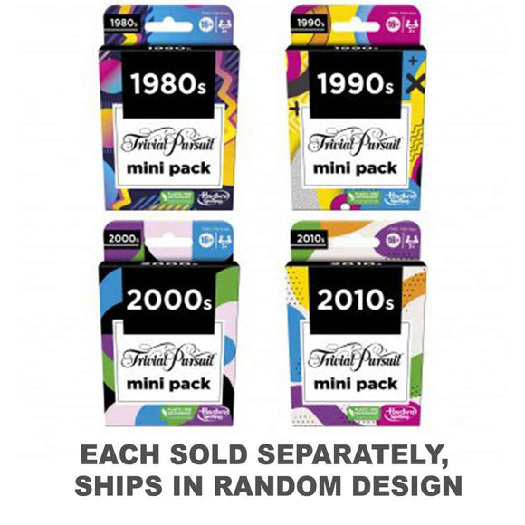 Jeu de Cartes Trivial Pursuit Mini Pack