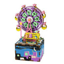 Robotime DIY Mechanical Wooden Music Box-6