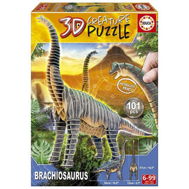 Educa 3D Creature Dinosaur Puzzle - 0