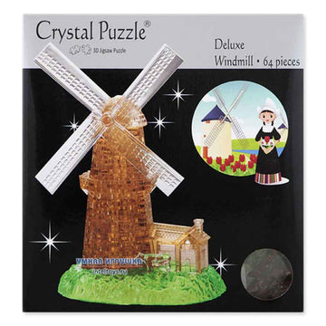 3D Crystal Puzzle Windmill
