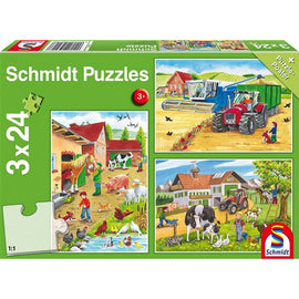 Schmidt Puzzle Poster 3x24pcs - 0