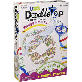 Doodletops Sweets Squiggly Stencil Kit