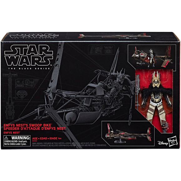 Star WarsThe Black Series Enfys Nest and Swoop Bike