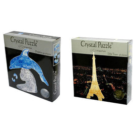 3D Crystal Jigsaw Puzzle Figure - 0