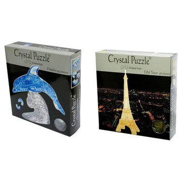 3D Crystal Jigsaw Puzzle Figure - 0