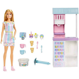 Barbie Ice Cream Shop Play Set - 0