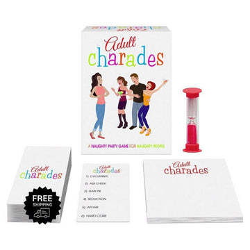 Adult Charades Card Game - 0