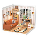 DIY 3D Plastic Miniature House Cozy Living Lounge-2