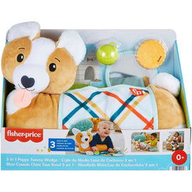 3-in-1 Fisher Price Puppy Tummy Wedge Figure - 0