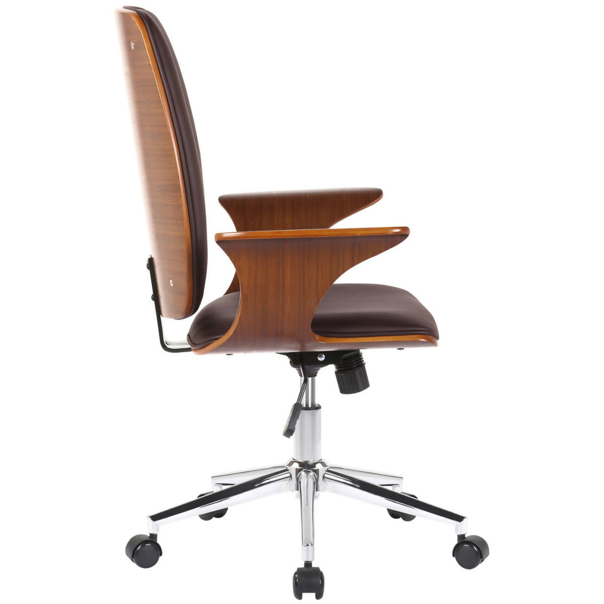 Burbank office chair - Walnut - Brown