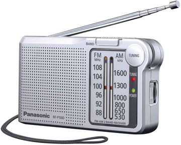 Panasonic radio RF-P150D, silver