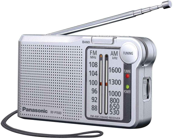Panasonic radio RF-P150D, silver