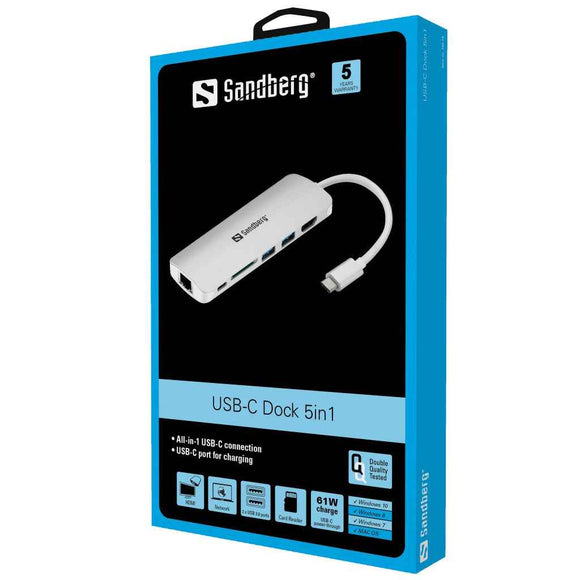 Concentrateur USB Sandberg 136-18