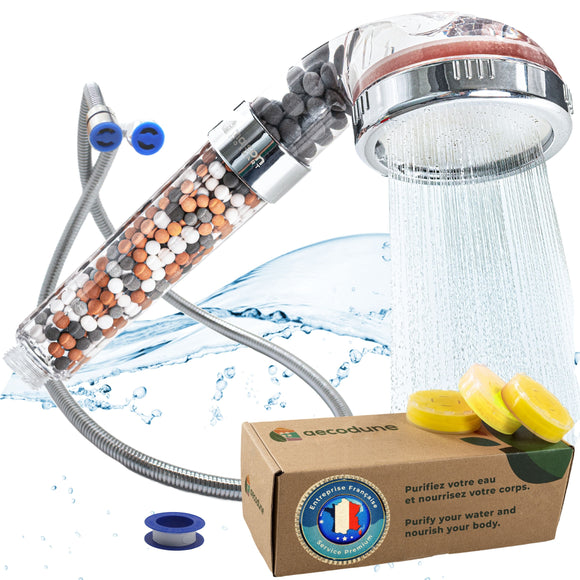 aecodune Pommeau Douche Anti Calcaire Vitamine C Premium