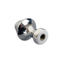 Bouton de meuble LAMPE, Finition Laiton chrome