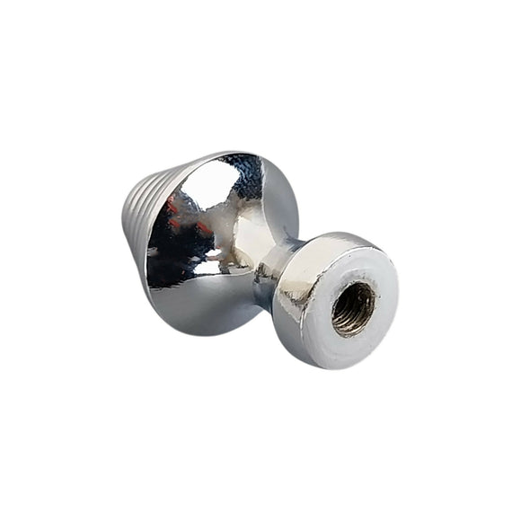 Bouton de meuble LAMPE, Finition Laiton chrome